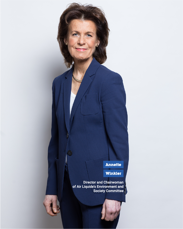 Annette Winkler Director and Chairwoman of Air&nbsp;Liquide's Environment and Society Committee